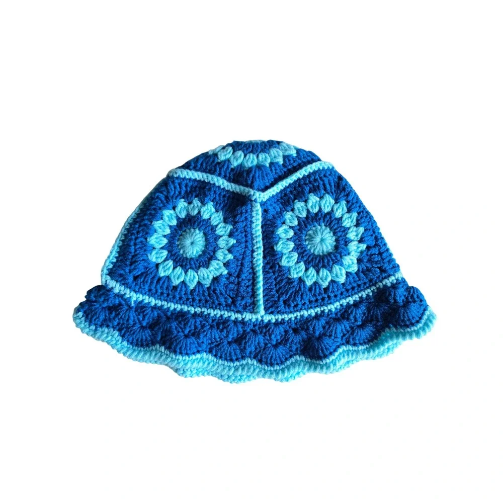 Handmade crochet bucket